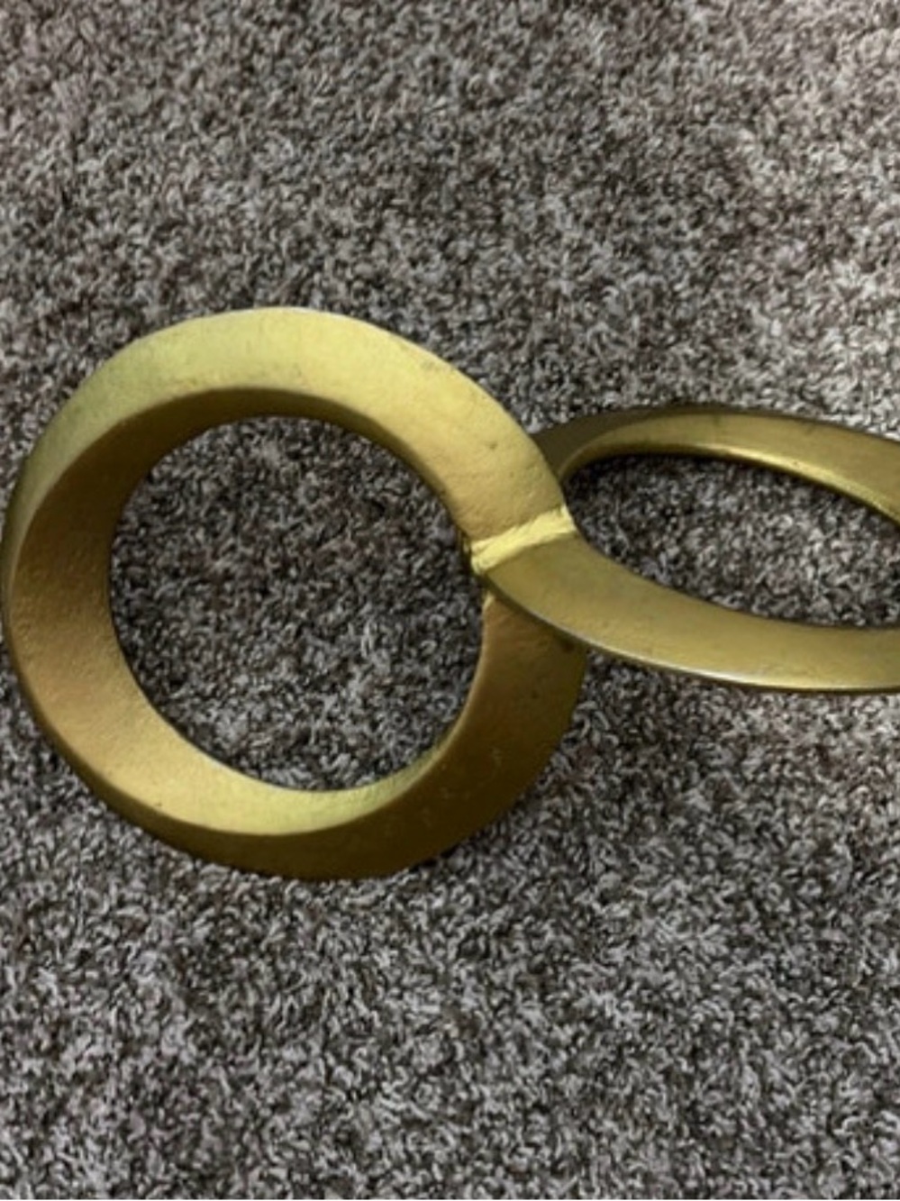 Hobby Lobby Gold Linked Ring Accent